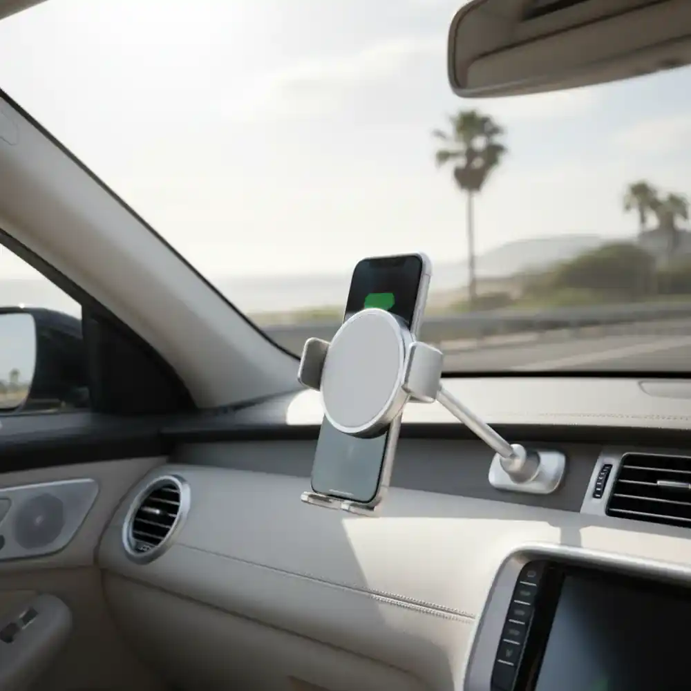 Soporte de carga magnética para coche